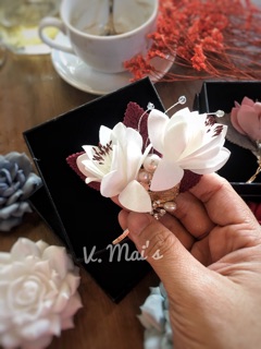 Combo 2 hoa Cài áo Magnolia (màu tự chọn)