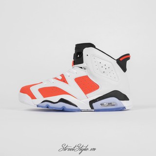 Giày Jordan 6 Trắng Cam - JD6-TRCA