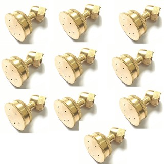Set 10 Béc phun, béc tưới cây 5 lỗ kiểu cong dùng cho bình bơm điện, máy bơm mini.