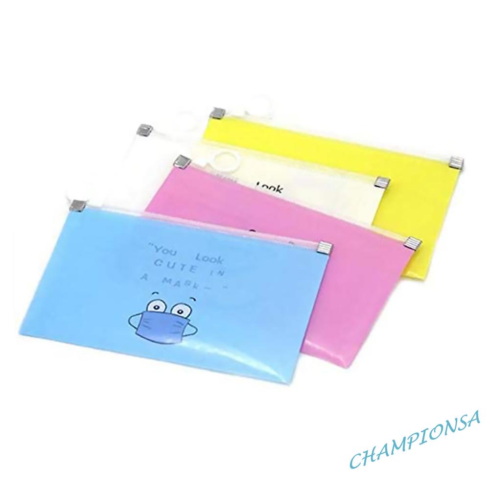 Set 8 túi đựng khẩu trang chống bụi có khóa kéo tiện dụng
 | BigBuy360 - bigbuy360.vn