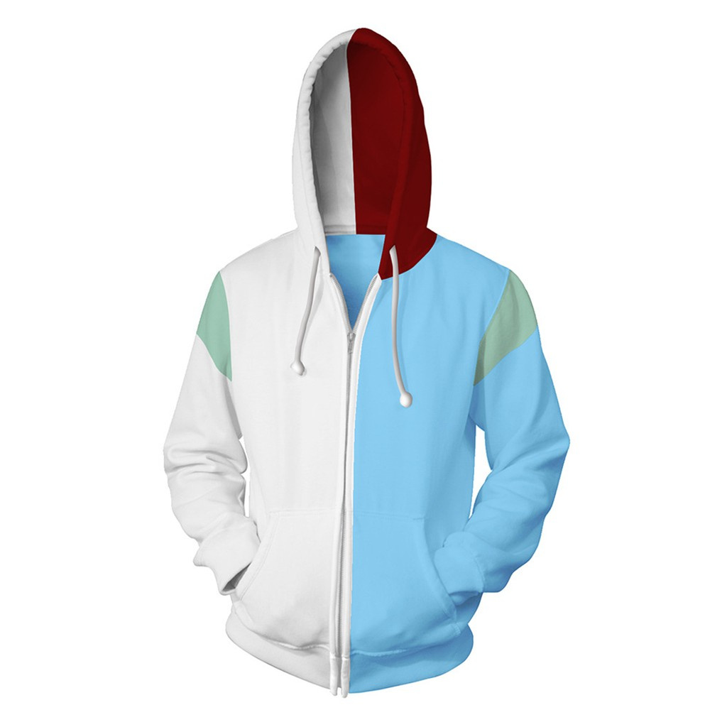 Áo hoodie HUQISHA họa tiết My Hero Academia đơn giản thời trang dành cho nam