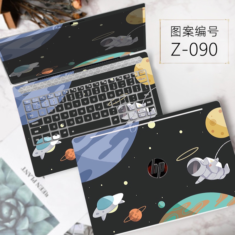 Bộ 3 Miếng Dán Bảo Vệ Laptop 16 "Bằng Chất Liệu Vinyl In Họa Tiết Hoạt Hình Dành Cho Victus HP Laptop 16-D 16-E