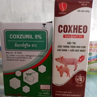 Cầu trùng heo 100ml