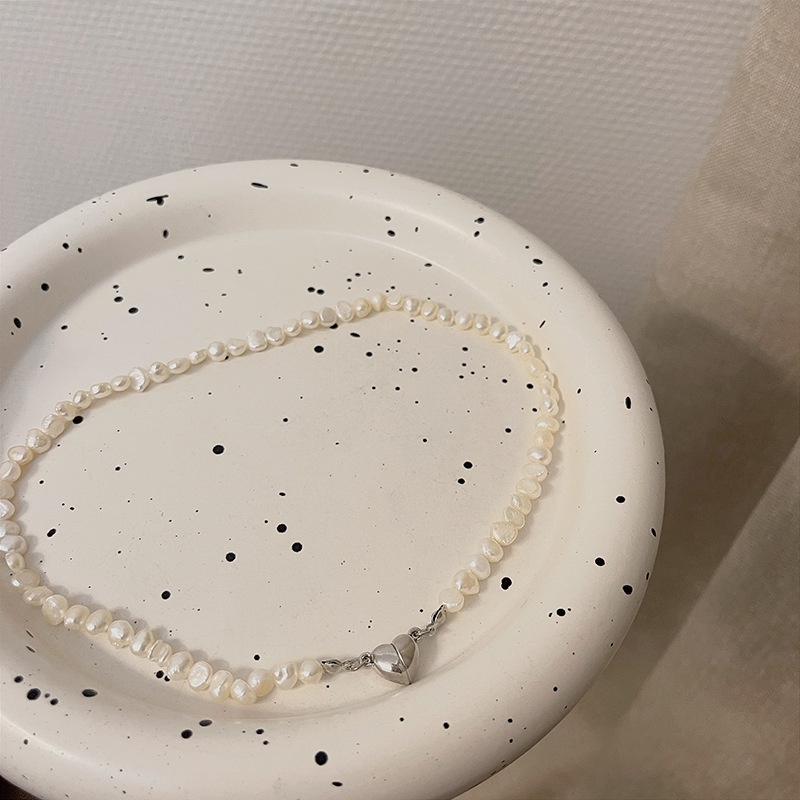 Vòng cổ Đính Ngọc Trai Nhân Tạo Phong Cách Harajuku Mới