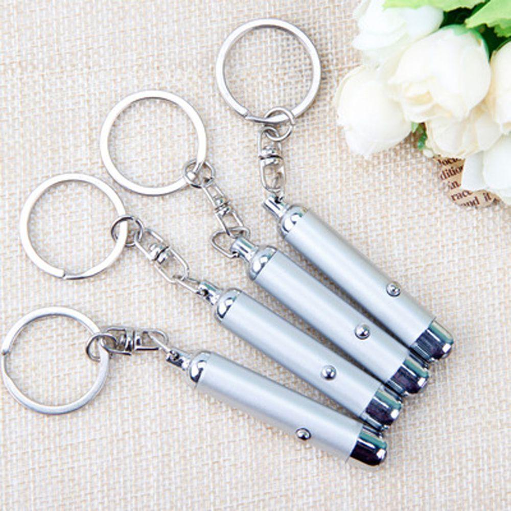 Móc Khóa Đèn Pin Laser Ánh Sáng Tím Phát Hiện Tiền Bằng Kim Loại