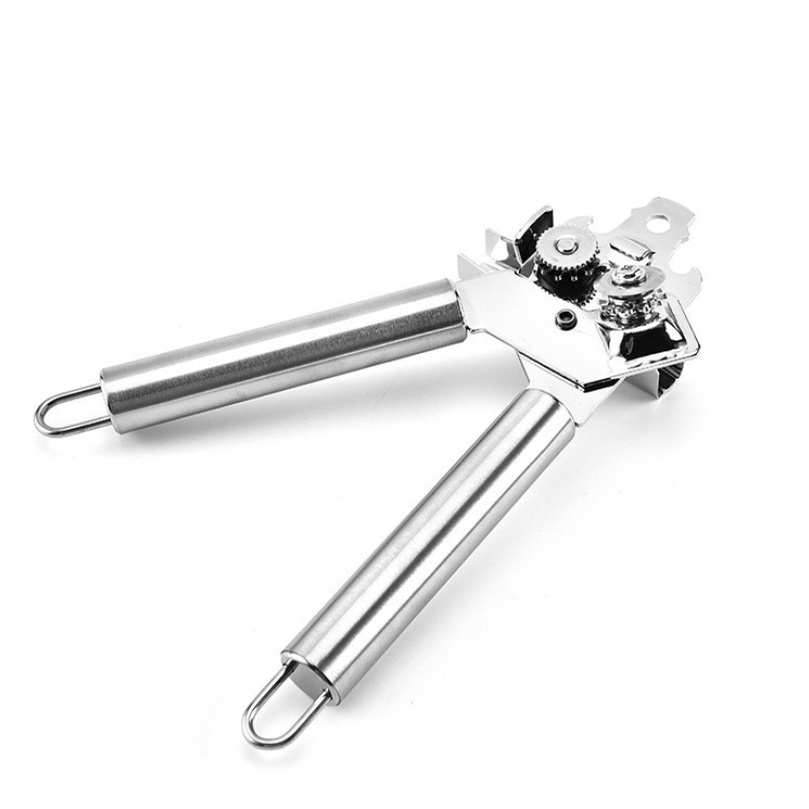 &quot;Dụng cụ mở nắp lon khui hộp / bia đa năng chất liệu inox tay cầm chống trượt 20.5x7.5cm&quot;