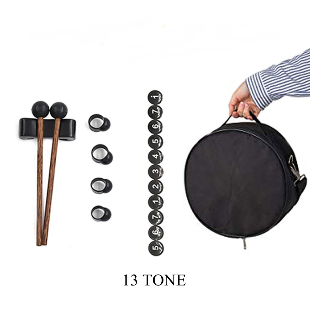 Trống Tank Hluru 15 Và 13 Tone TB13-15 và TS12-13 (Steel Tongue Drum Lưỡi Thép Không Linh)