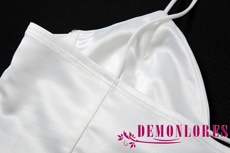 Áo lửng 2 dây mì ý cổ chữ V gợi cảm cho nữ