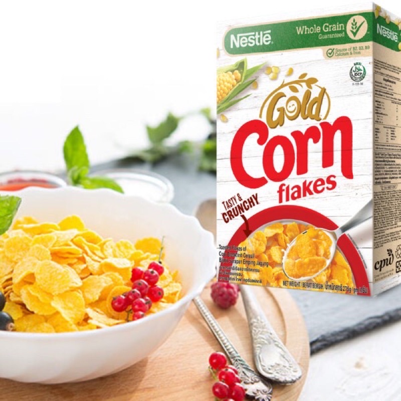 Ngũ cốc ăn sáng Nestlé Gold Corn flakes 275g