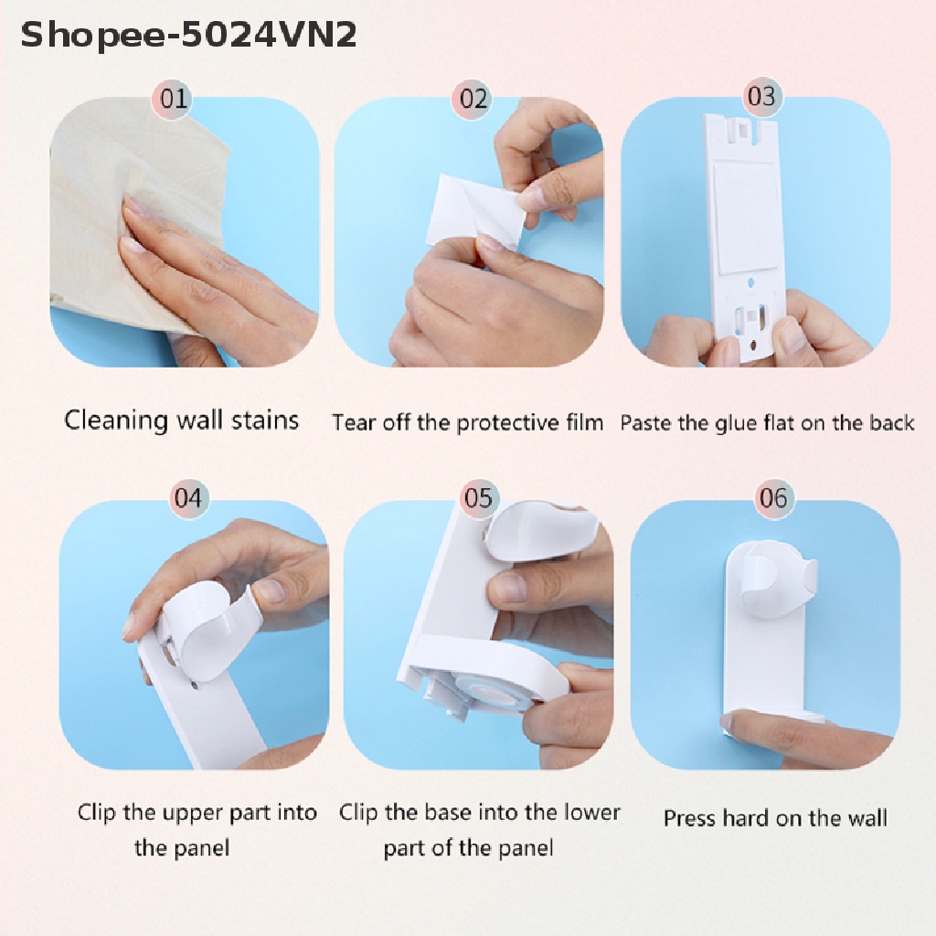 Giá đỡ bàn chải điện gắn tường