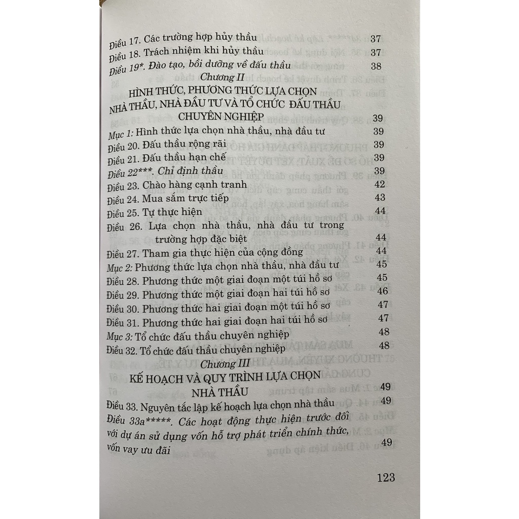 Sách-Luật Đấu Thầu (Hiện Hành) (Sửa Đổi, Bổ Sung Năm 2016,2017,2019,2020,2022)