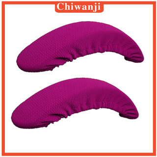 1 Cặp Vỏ Bọc Tay Vịn Ghế Chất Liệu Đàn Hồi Màu Hồng