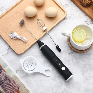 Máy Đánh Trứng / Sữa / Cà Phê 3 Tốc Độ Kèm 2 Đầu Thay Thế