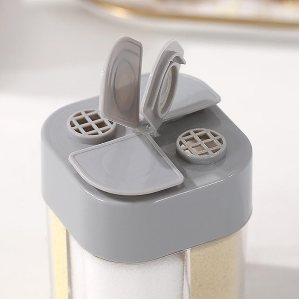 Hũ Đựng Gia Vị Bằng Nhựa Trong Suốt 4 Trong 1 O7W2