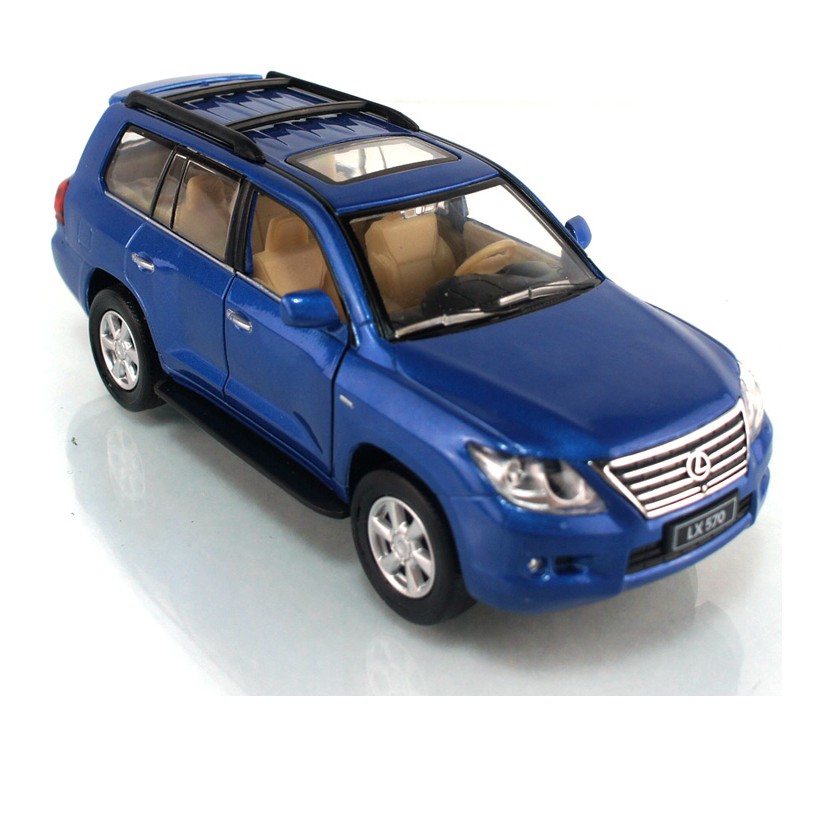Ô tô Lexus LX570 Mô hình bằng kim loại có âm thanh đèn 1:32 mở được cửa