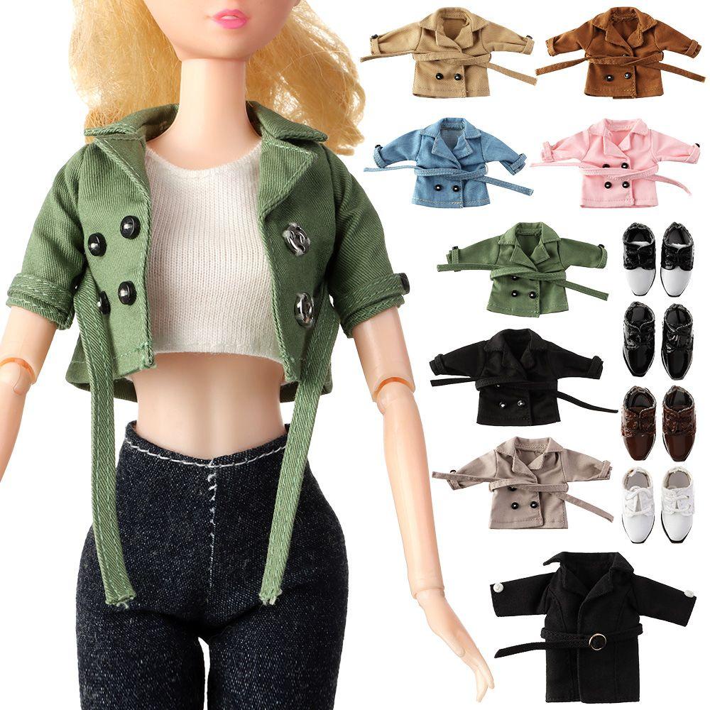 Áo Khoác Thời Trang Nhiều Kiểu Dáng Cho Búp Bê 1 / 12 12~16cm Tỉ Lệ 1 / 11