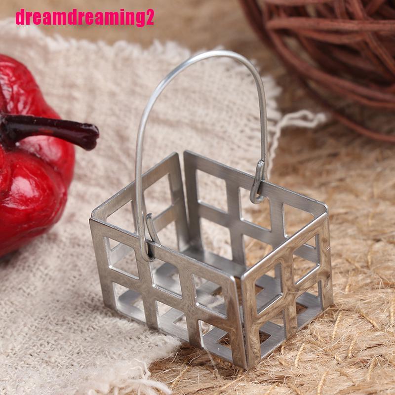 Giỏ Kim Loại Mini Đựng Đồ Chơi Búp Bê Tỉ Lệ 1: 1