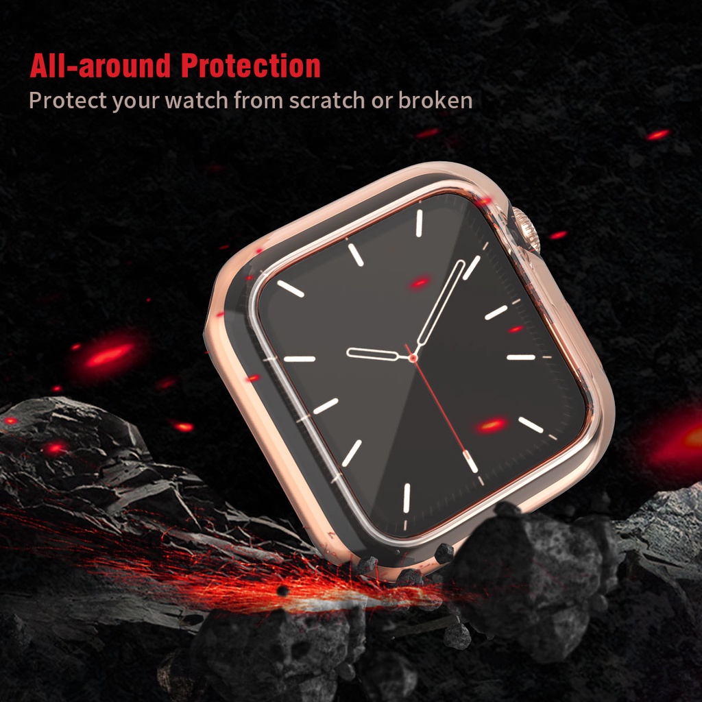 Vỏ bảo vệ cho đồng hồ thông minh Apple Watch iWatch SE Series 6/5/4/3/2/1 38mm 40mm 42mm 44mm 81020