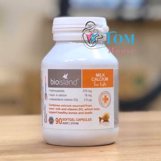 Canxi bioisland cho bé từ 7m_Milk Calcium Bio Island Úc