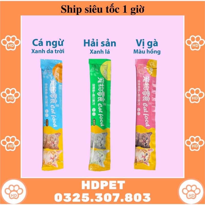 Súp dinh dưỡng cho mèo mượt lông đẹp da hỗ trợ đường ruột 15g