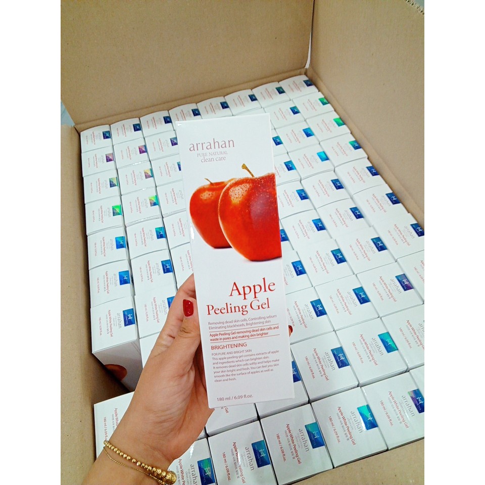 [ CHÍNH HÃNG 100%] TẨY TẾ BÀO CHẾT ARAHAN APPLE PEELING GEL (Táo Đỏ)