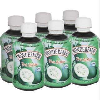 Trà bí đao Wonderfarm lốc 6 chai hoặc 6 lon