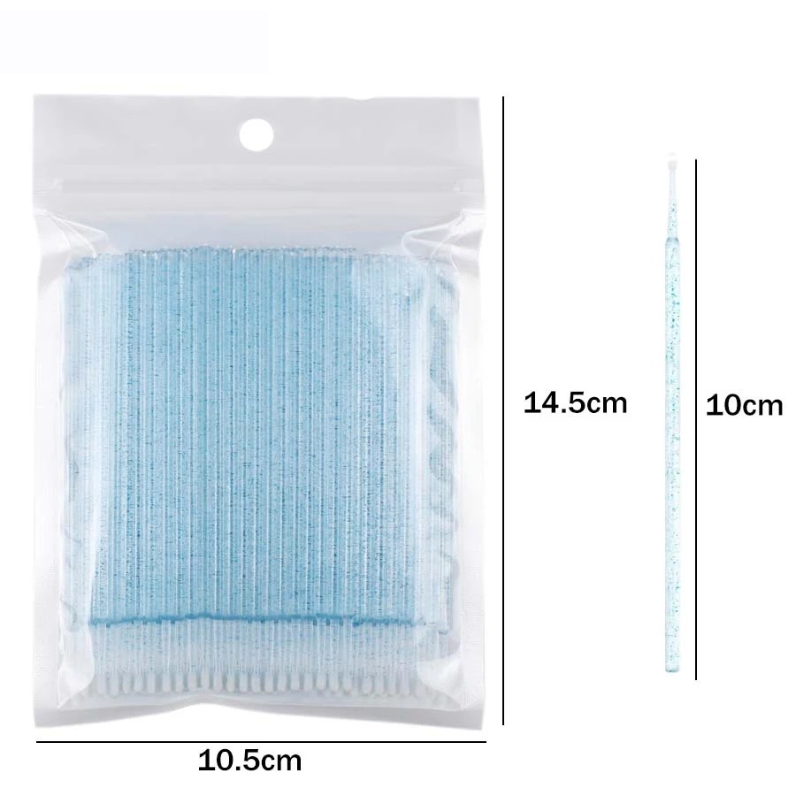 Bộ 100 Que Pha Lê Dùng Một Lần Chuyên Dụng Cho Gỡ Keo Dán Lông Mi