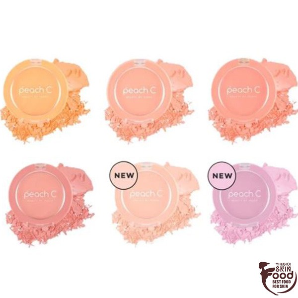 Phấn Má Hồng Dạng Nén Ngọt Ngào Peach C Peach Cotton Blusher 5g