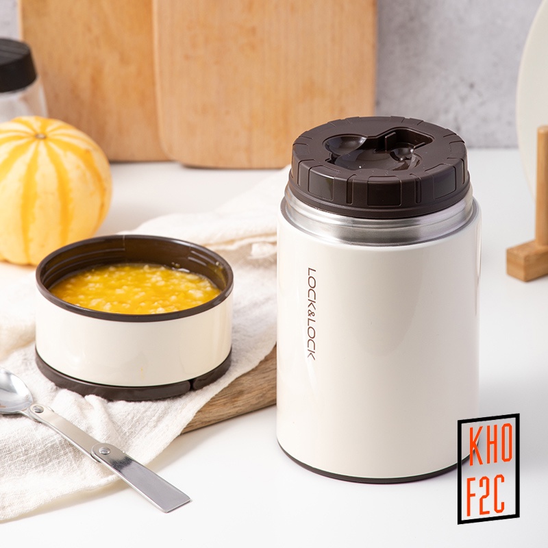 Hộp giữ nhiệt đựng thức ăn Column Food Jar 1L Màu trắng LHC8023