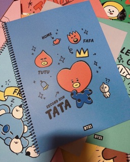 Vở kẻ ngang BT21