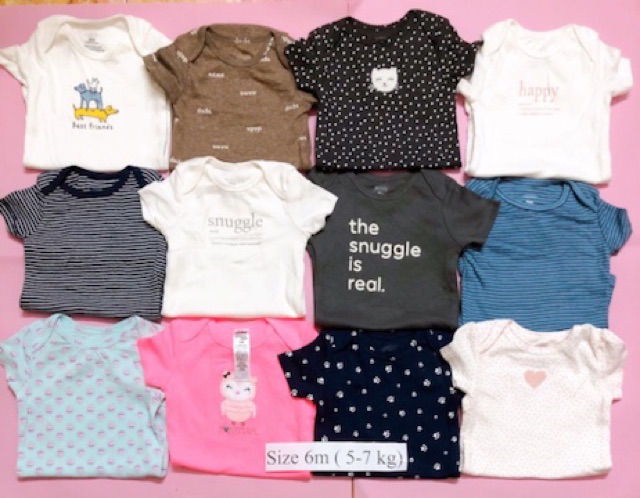 [Hình thật] 💥 SET 5 CÁI BODYSUIT : 2 TAY CỌC 3 TAY DÀI HÀNG XUẤT SỊN CAMBODIA | BigBuy360 - bigbuy360.vn