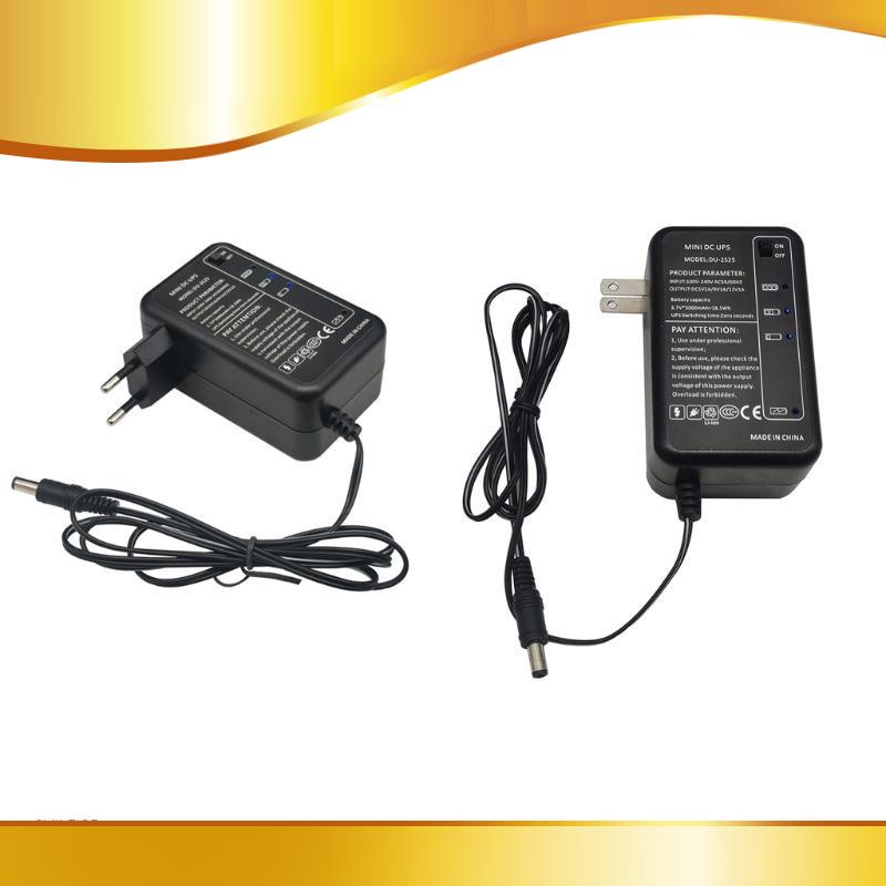 Sạc dự phòng 5000mAh 5V 9V 12V UPS 5.5x5.1mm có thể sạc lại cho máy ảnh an ninh CCTV