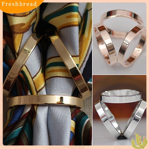 Bộ Đồ Thời Trang Thiết Kế Dễ Thương Cá Tính| Kẹp Khăn Quàng Cổ Mạ Vàng Hồng Thời Trang