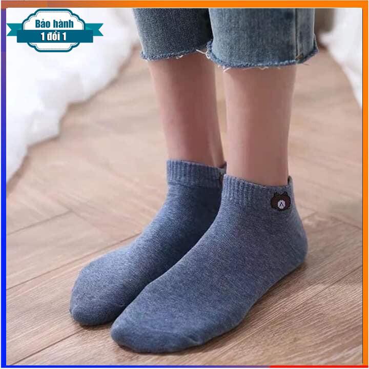 [ Gía siêu rẻ ] SÉT 10 ĐÔI TẤT GẤU BROWN - ALISHOPS