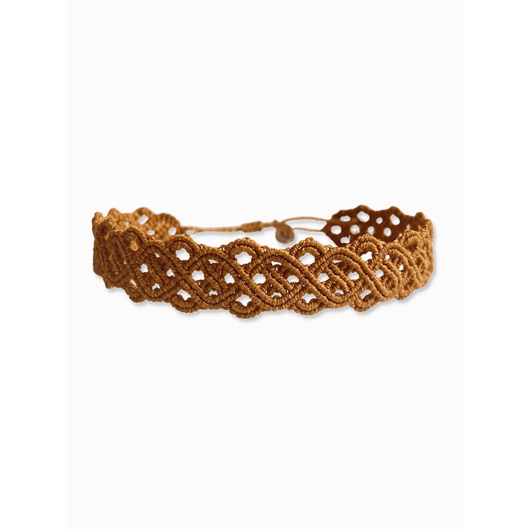 [Whiteline] Vòng tay Celtic Macrame Choco Milk (có size Chân)