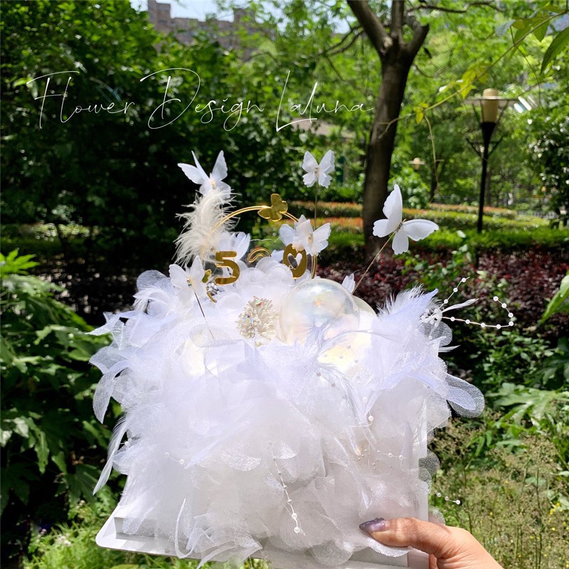 【Hàng Sẵn Sàng】 Trang Trí Bánh Ren Topper