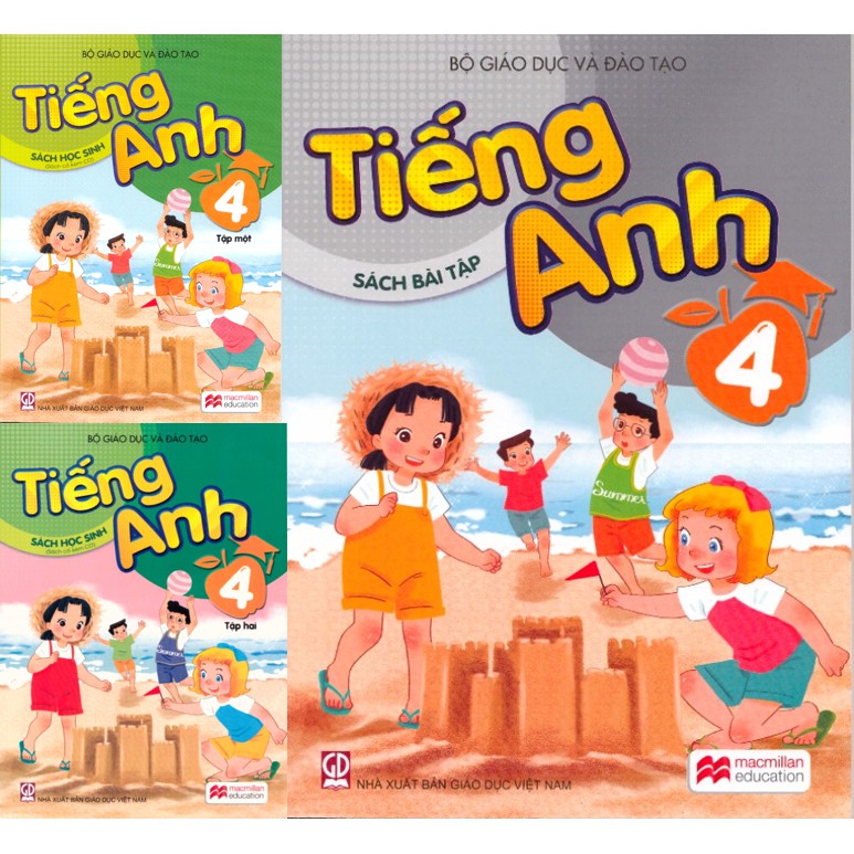 Bộ Sách Tiếng Anh lớp 4 Trọn Bộ - Tái Bản 2022