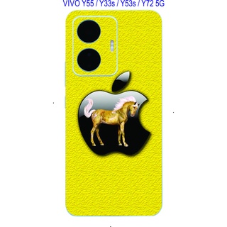 Miếng dán skin lưng VIVO Y55 / Y33s / Y53s / Y72... ảnh 3D sắt nét, chống trầy xước, chống bám vân tay.