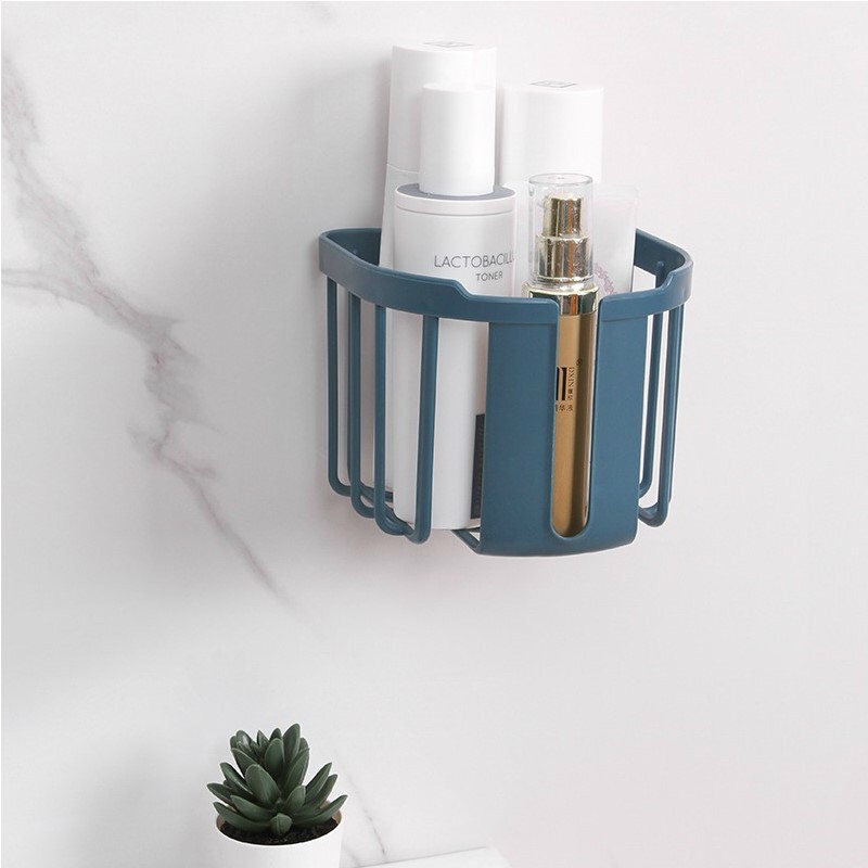 Giỏ nhựa đựng giấy, rổ đựng giấy vệ sinh dán tường siêu dính siêu tiện dụng. | BigBuy360 - bigbuy360.vn