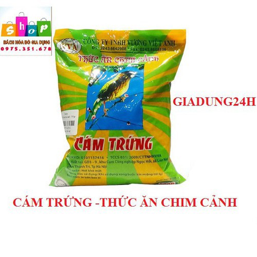 CÁM TRỨNG-THỨC ĂN CHIM CẢNH