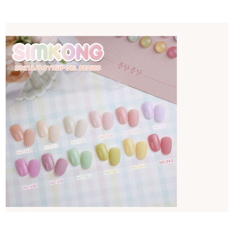 ♻️FREESHIP CHÍNH HÃNG♻️ Sơn thạch cao cấp Hàn Quốc Sweet candy nail spring collection tách set ( giá lẻ 1 chai)