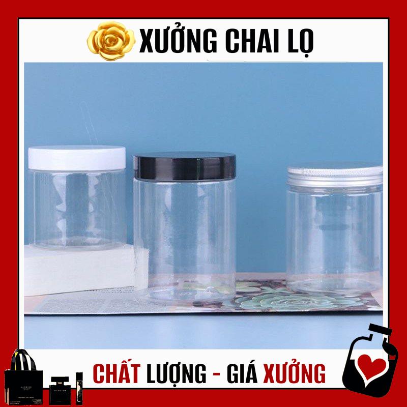Hủ Đựng Kem ❤ TOP GIÁ RẺ ❤ Hũ nhựa pet 250g đựng mỹ phẩm, thực phẩm, đồ khô, ngũ cốc