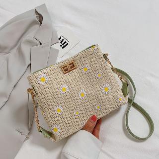 Túi Xách Nữ Đan Sợi Mây Phong Cách Hàn Quốc Thời Trang