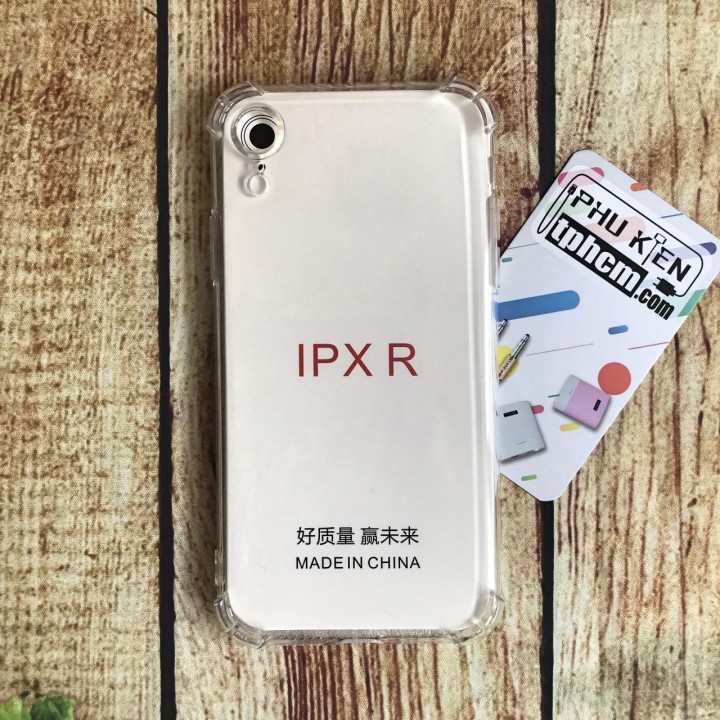 Ốp lưng iPhone XR dẻo Trong suốt Chống sốc