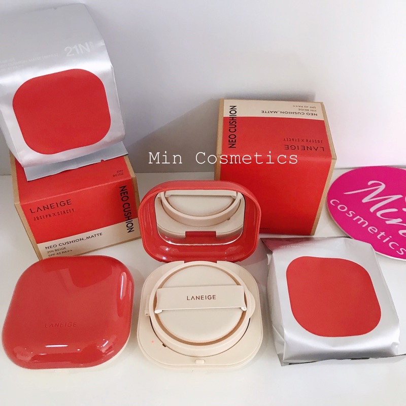 [Auth 100%] Phấn Nước Kiềm Dầu Laneige Neo Cushion Matte BFF Edition Coral Limited