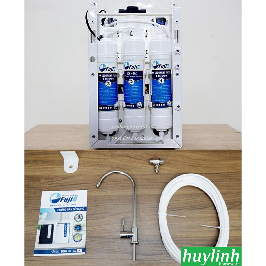 Máy lọc nước RO để bàn Fujie RO-9000 - 5 lõi - Hydrogen