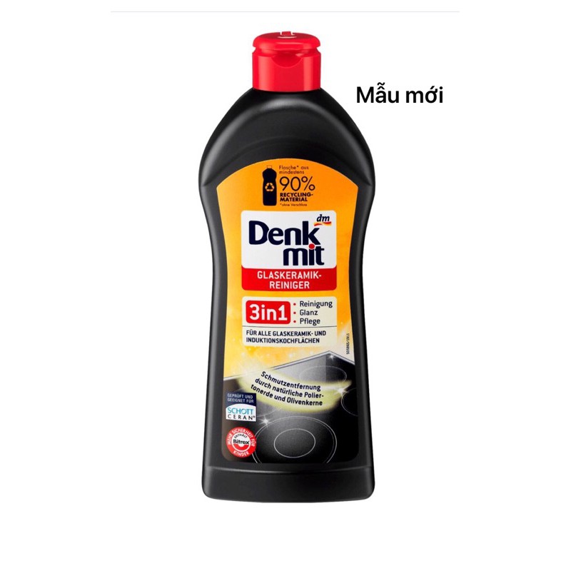 DUNG DỊCH VỆ SINH BẾP TỪ, BẾP ĐIỆN DENKMIT 300ML ĐỨC