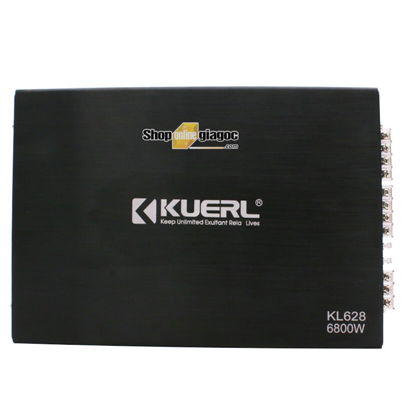 Bộ Khuếch Đại Âm Thanh Ô Tô 4 Kênh Kuerl 6800W KL628