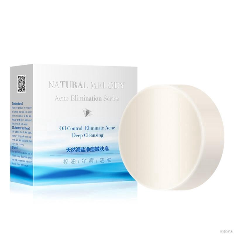 Xà Phòng Muối Biển Tự Nhiên Handmade 100g Dưỡng Ẩm Kiềm Dầu Chống Mụn | BigBuy360 - bigbuy360.vn