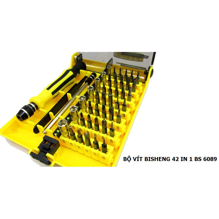 BỘ VÍT BISHENG 42 IN 1 BS 6089